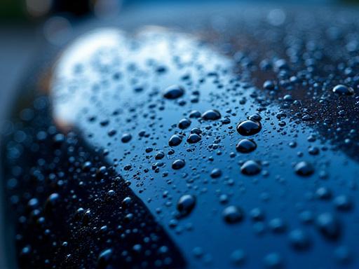 Effetto idrorepellente su carrozzeria trattata con ceramica